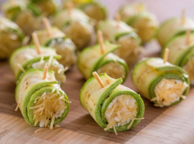 Sushi de Abobrinha Sushi de Abobrinha