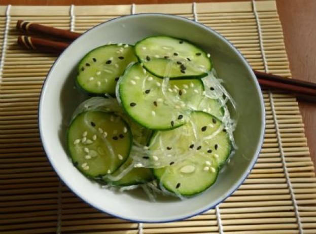Salada de pepino Salada de pepino