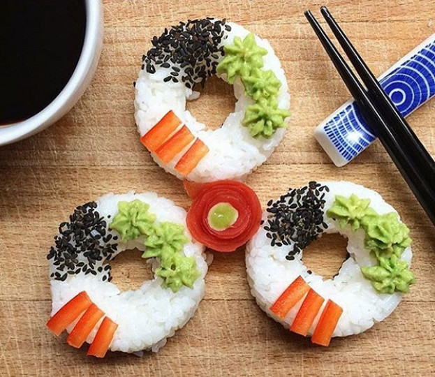 Donut de sushi