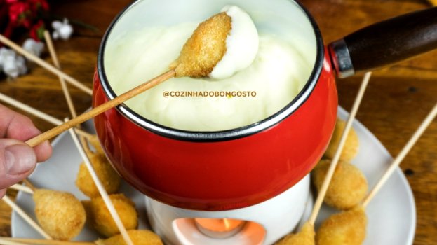 Receita De Fondue De Coxinha Bomgosto3 CyberCook