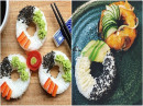 Donut de sushi alia arte com gastronomia