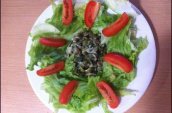 Salada de Shimeji