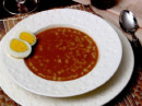 Sopa de feijão arco-iris