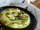 Burrata ao Pesto de Manjericão