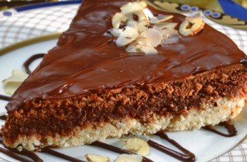 Torta Brownie de Avelã
