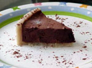 Torta de Chocolate Meio Amargo