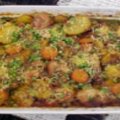 Frango com açafrão