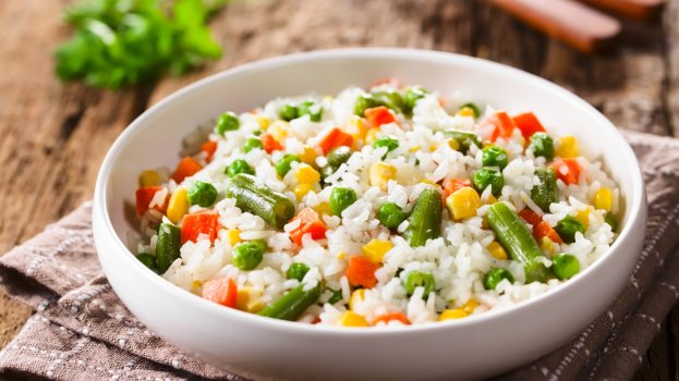 Risoto com seleta de legumes/CyberCook