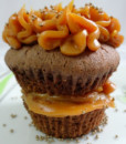 Cupcake de Chocolate com Doce de Leite