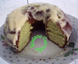 Bolo verde de limão da Letícia
