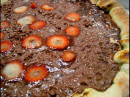 Pizza de Chocolate com Morango