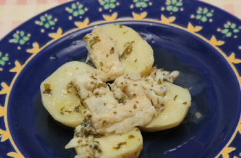 Batatas com Bacalhau