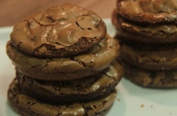 Cookies de Chocolate e Baunilha