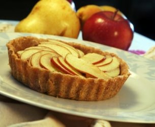 Torta de maçã e pêra