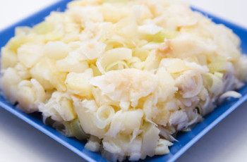 Salada de Bacalhau e Alho-poró