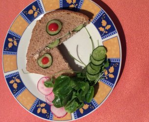 Sanduichinho de Pepino