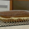 Torta Cremosa de Chocolate Branco e Meio-Amargo