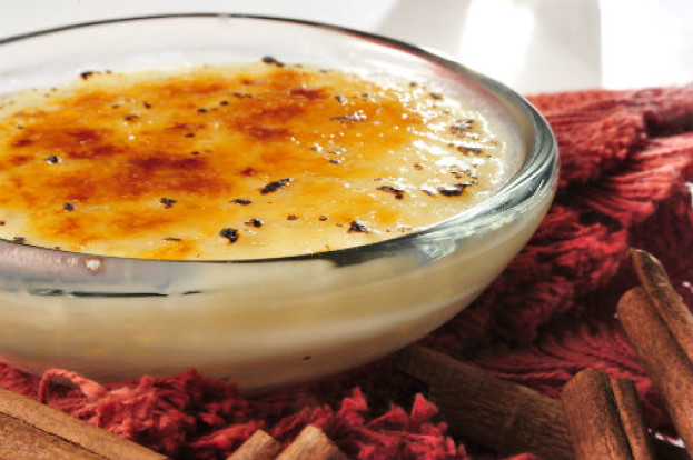 Arroz Doce com Crosta de Caramelo