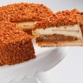 Torta Crocante de Doce de Leite