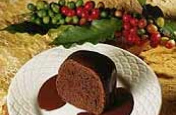 Bolo de Café com Chocolate Meio Amargo