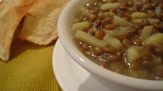 Sopa de lentilha/CyberCook
