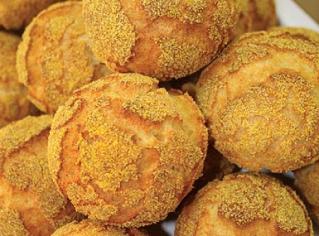 Broa de Fubá de Amendoim Broa de Fubá de Amendoim