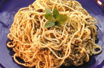 Massa - Espaguete ao Pesto