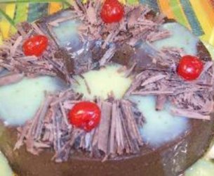 Pudim de Creme de Chocolate