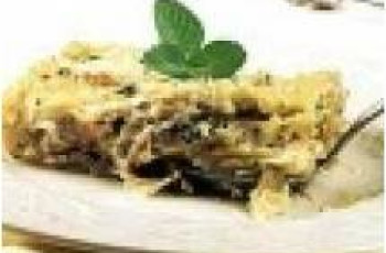 Lasanha de Gorgonzola e Presunto Parma