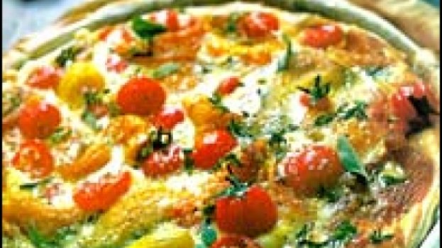 Quiche De Legumes E Pancetta