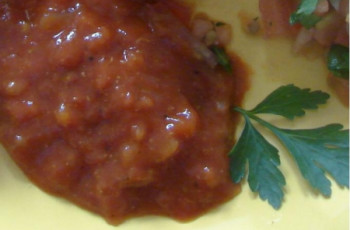 Molho de Tomate para Tacos, Fajitas e Tortilhas