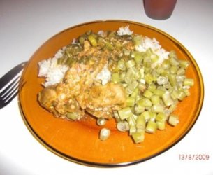Galinha com Quiabo