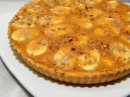 Torta de Banana com Doce de Leite