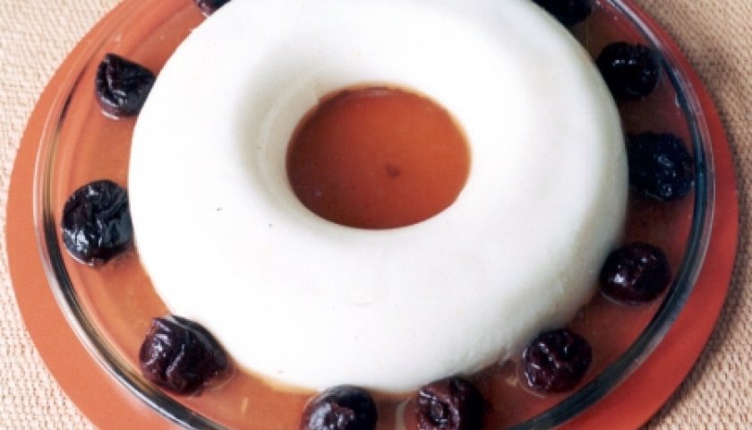 Pavê de Chocolate Branco Manjar Branco