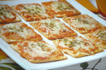 Pizza de bolacha