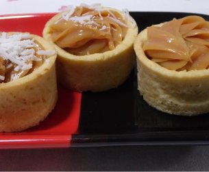 Tortinhas de Caramelo com Laranja