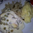 Frango ao molho de requeijão