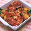 Cação Cozido com Mandioquinha