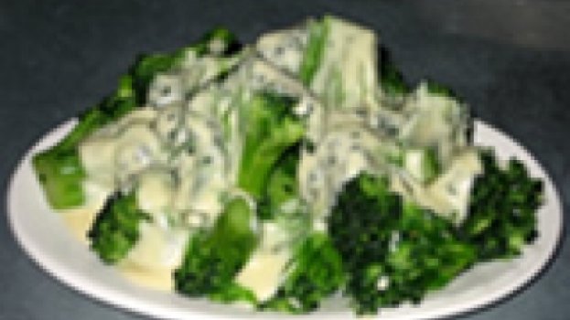 Brócolis com molho branco light