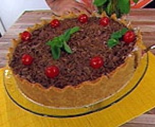 Torta de Iogurte com Chocolate