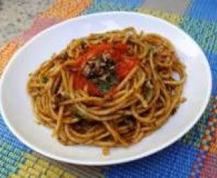 Espaguete ao Pesto de Shitake