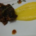 Costela Dourada com Purê de Mandioquinha