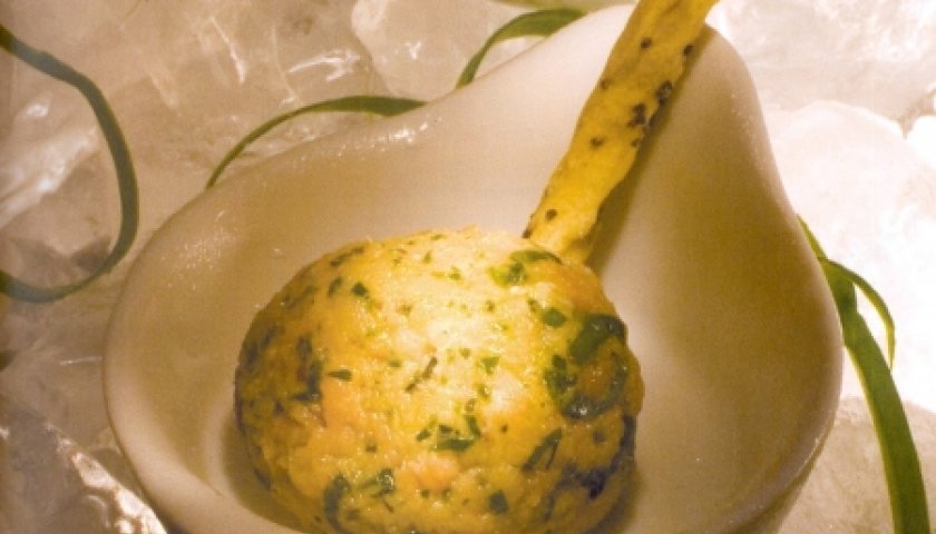 Bolinho de Salmão Defumado Bolinho de Salmão Defumado