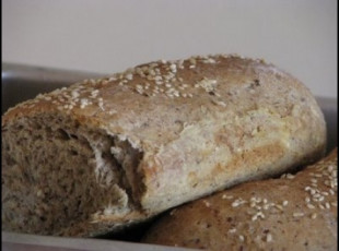 Pão Integral com Linhaça