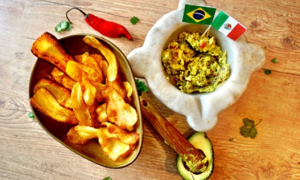 Chips de mandioquinha/CyberCook