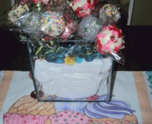 Pirulito de bolo para festinhas (Cake Pops)