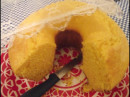 Bolo de Milho de Liquidificador com Coco