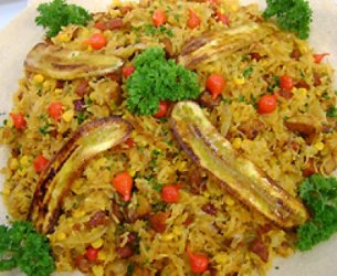 Arroz Maluco Com Banana