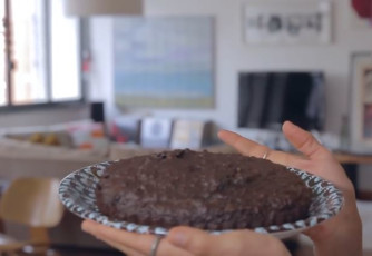 Torta de Chocolate com Ameixa