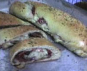 Pão Enrolado de Frios